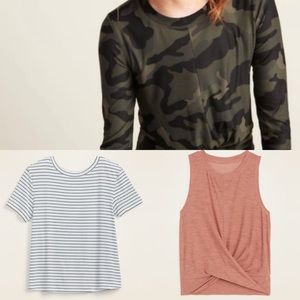 OLD NAVY • Active Shirt Bundle • Medium